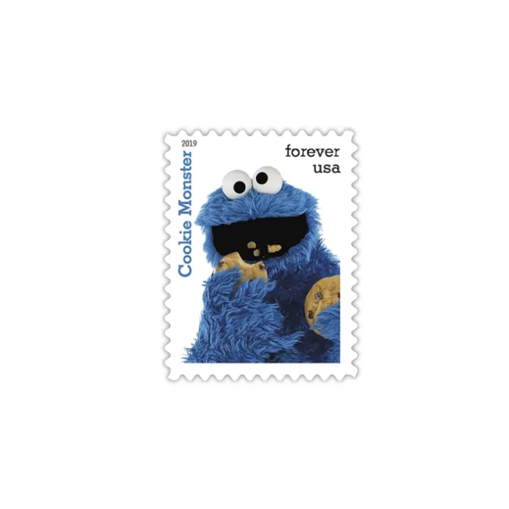 2019 USPS Sesame Street Forever Postage Stamps