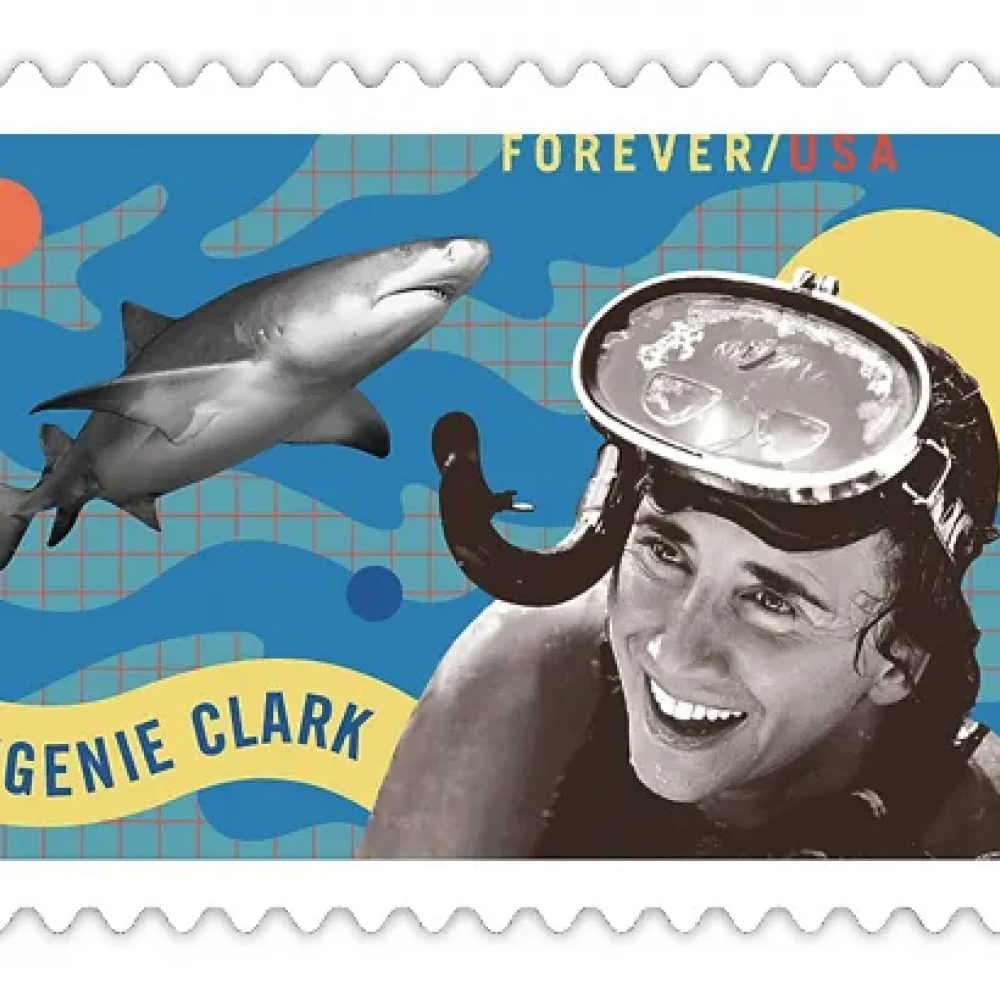 2022 USPS Eugenie Clark Postage Stamps