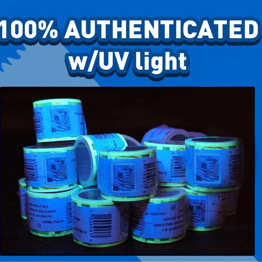 (2019) USPS Forever American Flag Stamps Rolls