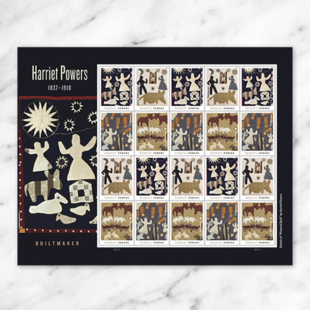 (2026) Harriet Powers Forever Stamps, Sheet of 20