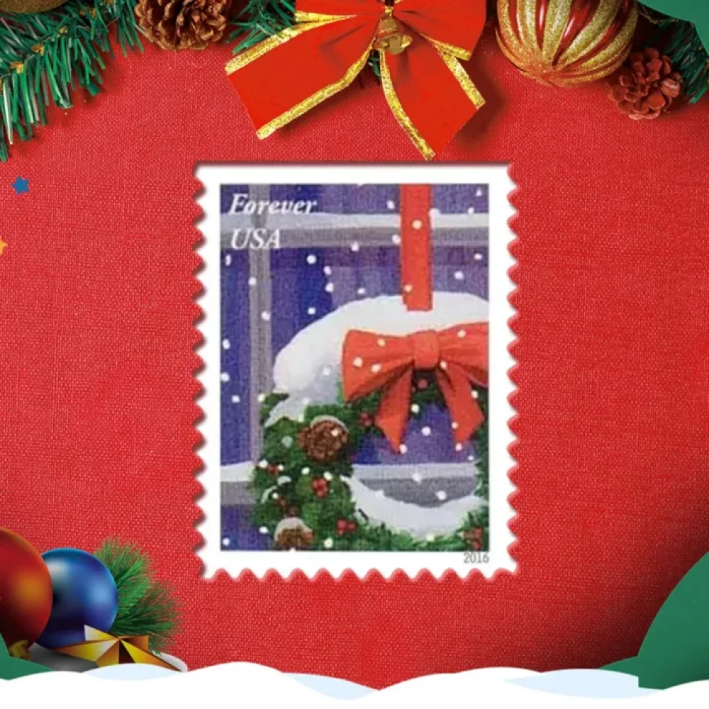(2016) USPS Holiday Windows Forever Stamps