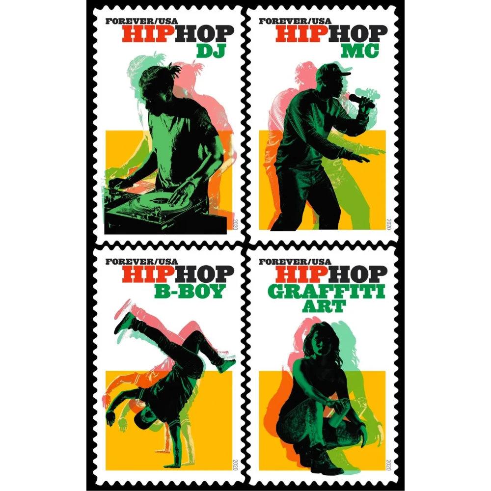 2020 USPS Hip Hop First-Class Forever Stamps