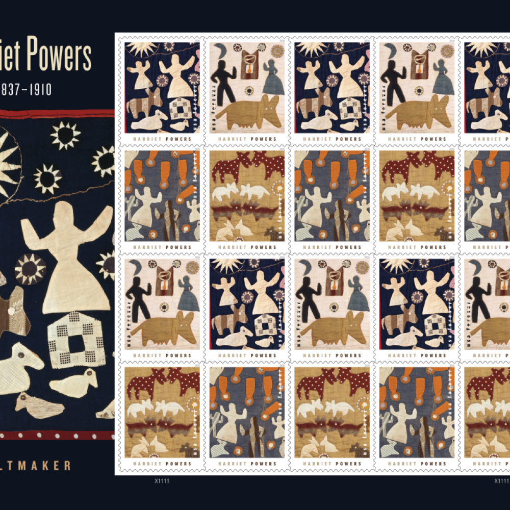 (2026) Harriet Powers Forever Stamps, Sheet of 20