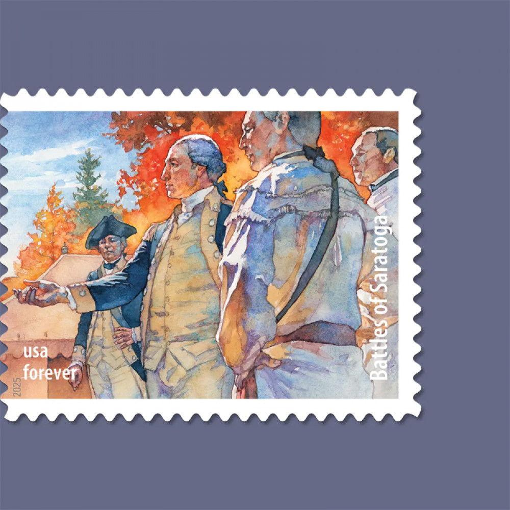 2025 Battlefields of the American Revolution Stamps Sheet of 15